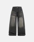 Colorful Rhinestone Wash Baggy Jeans | Inflation Streetwear