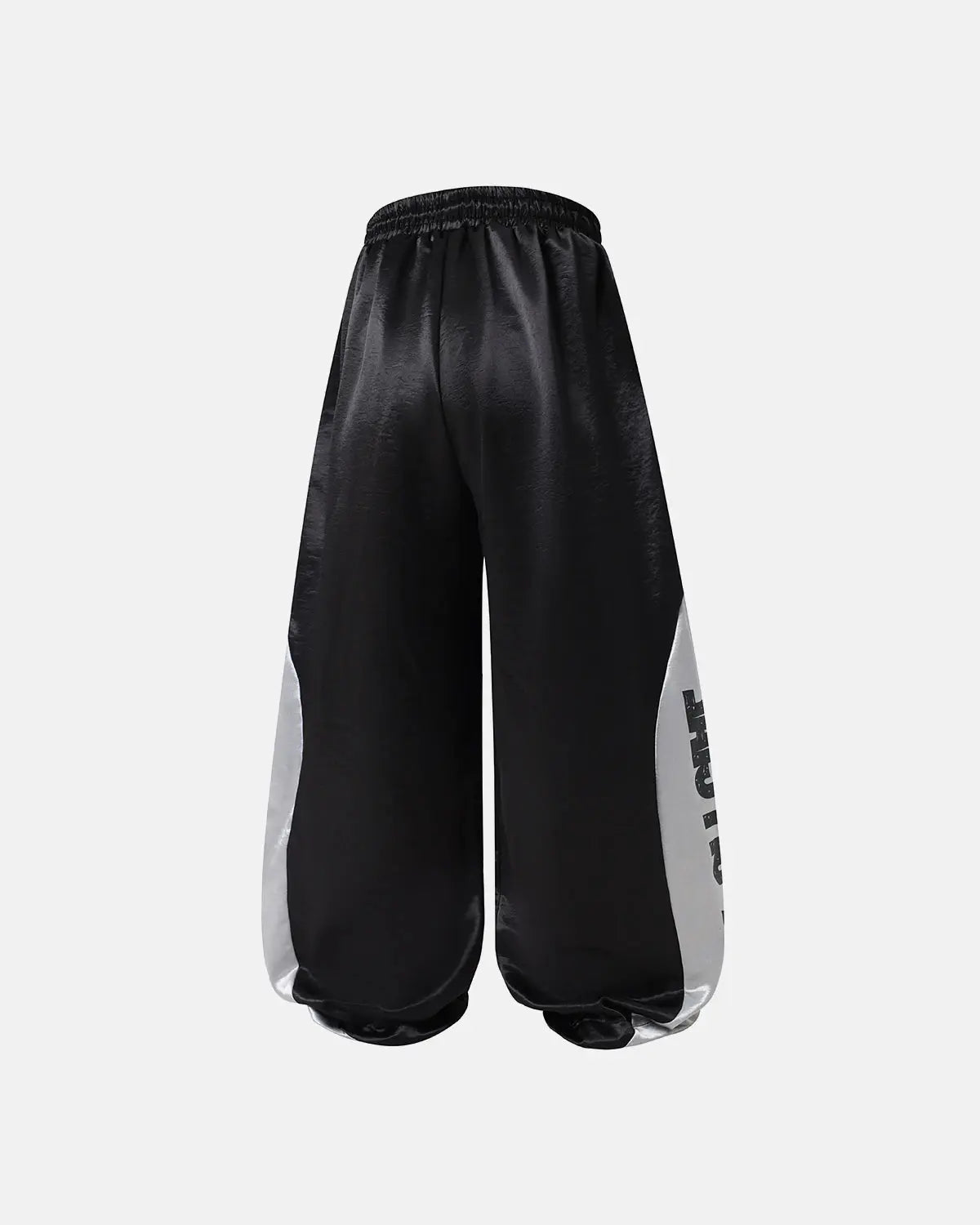 Glossy Contrast Barrel Sweatpant | Inflation Streetwear