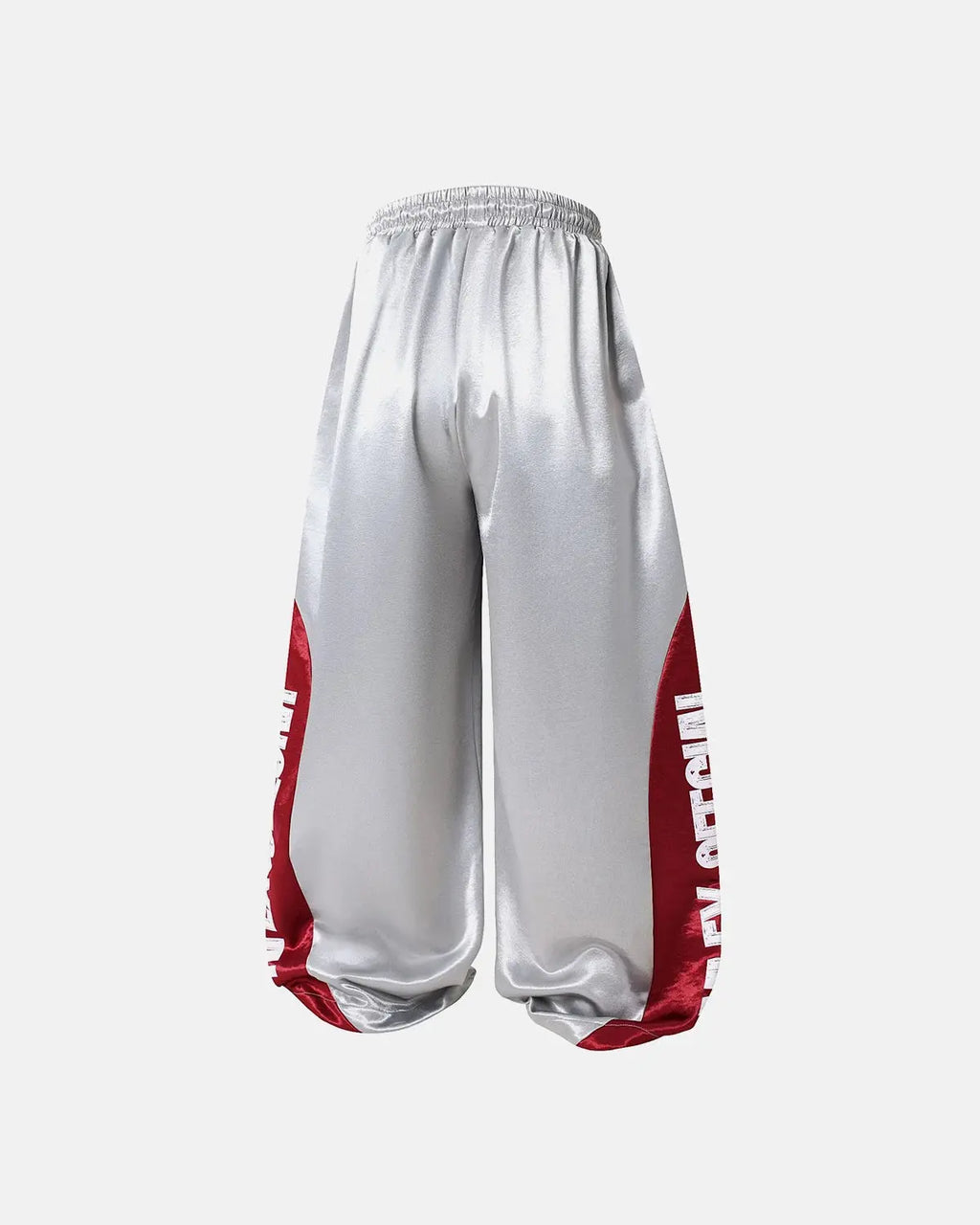 Glossy Contrast Barrel Sweatpant | Inflation Streetwear