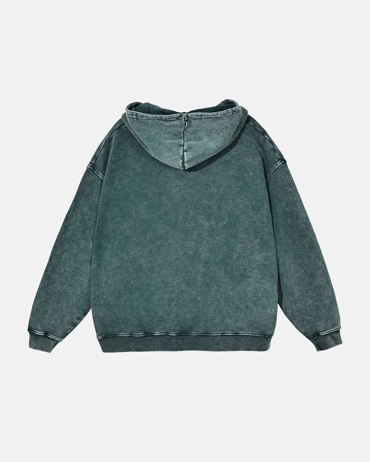 French Terry Washed Distressed Hoodies | Inflation Streetwear