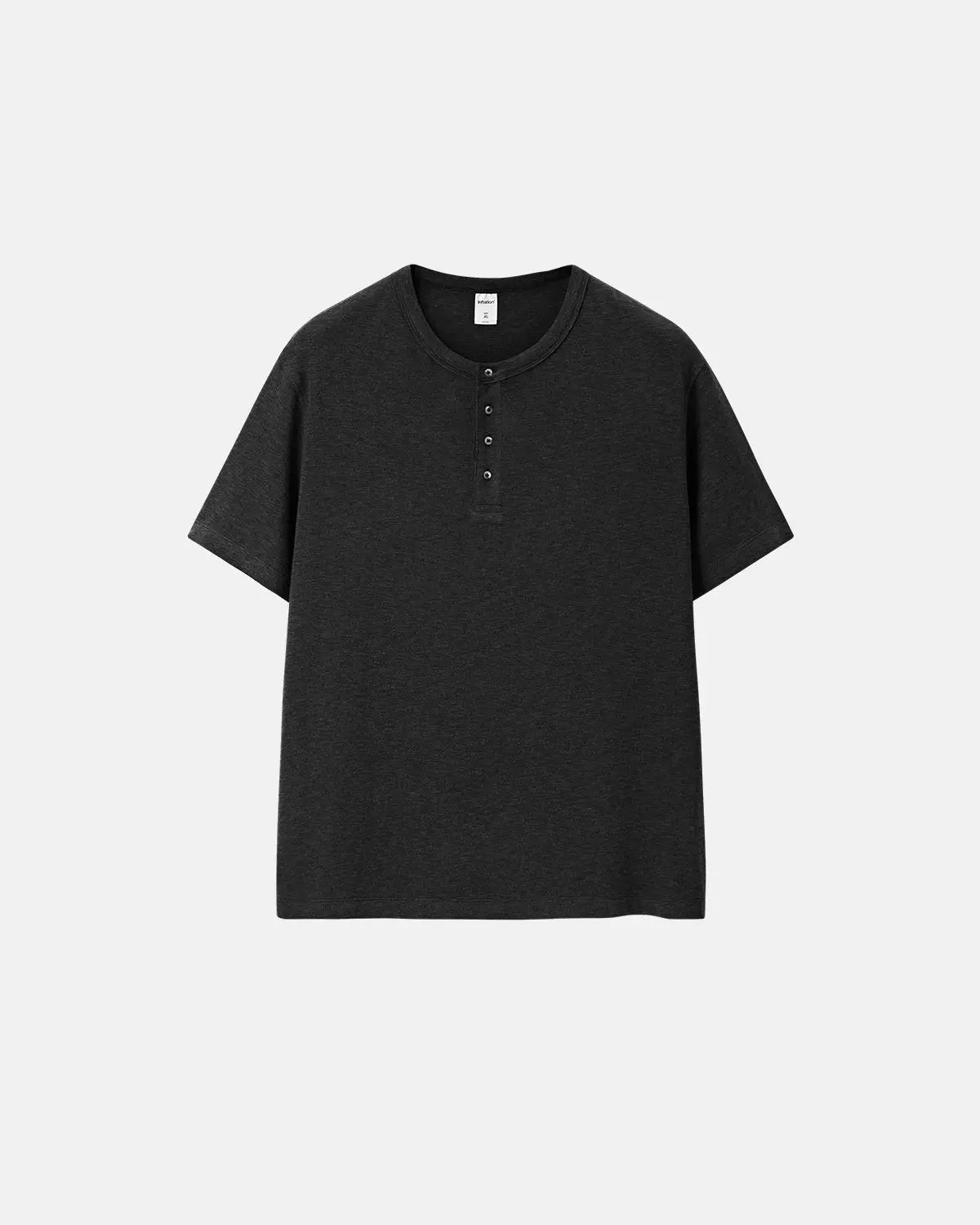 Old Money Relaxed Henley T-Shirt | Inflation Streetwear