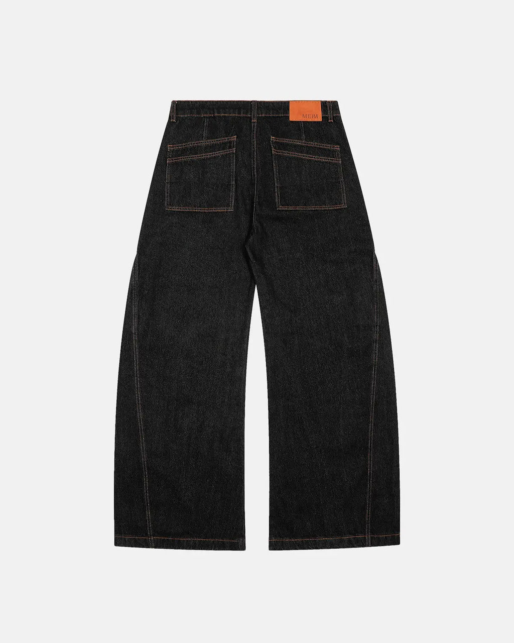 Black Super Barrel Jeans  | Inflation Streetwear