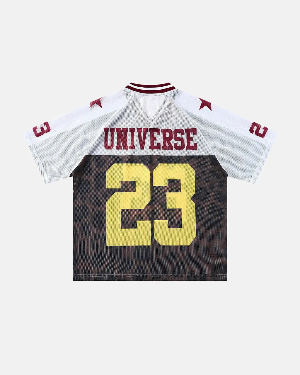 Number 23 Leopard Mesh Jersey | Inflation Streetwear