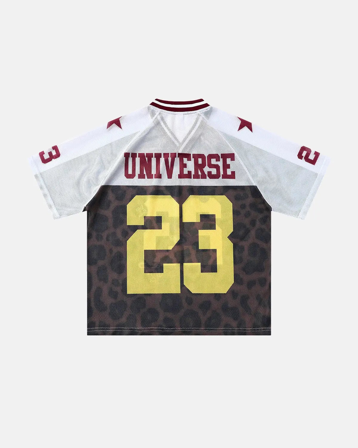 Number 23 Leopard Mesh Jersey | Inflation Streetwear