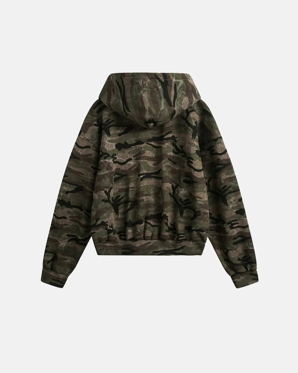 Camouflage Zip Up Jacket | Inflation Streetwear