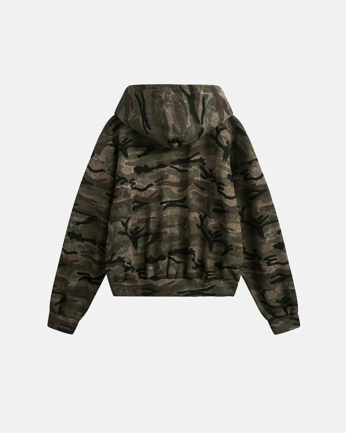 Camouflage Zip Up Jacket | Inflation Streetwear