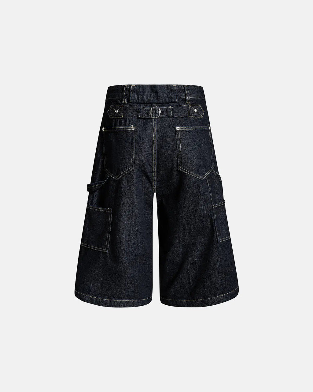Deconstructed Wide leg Longline Jorts | Inflation Streetwear