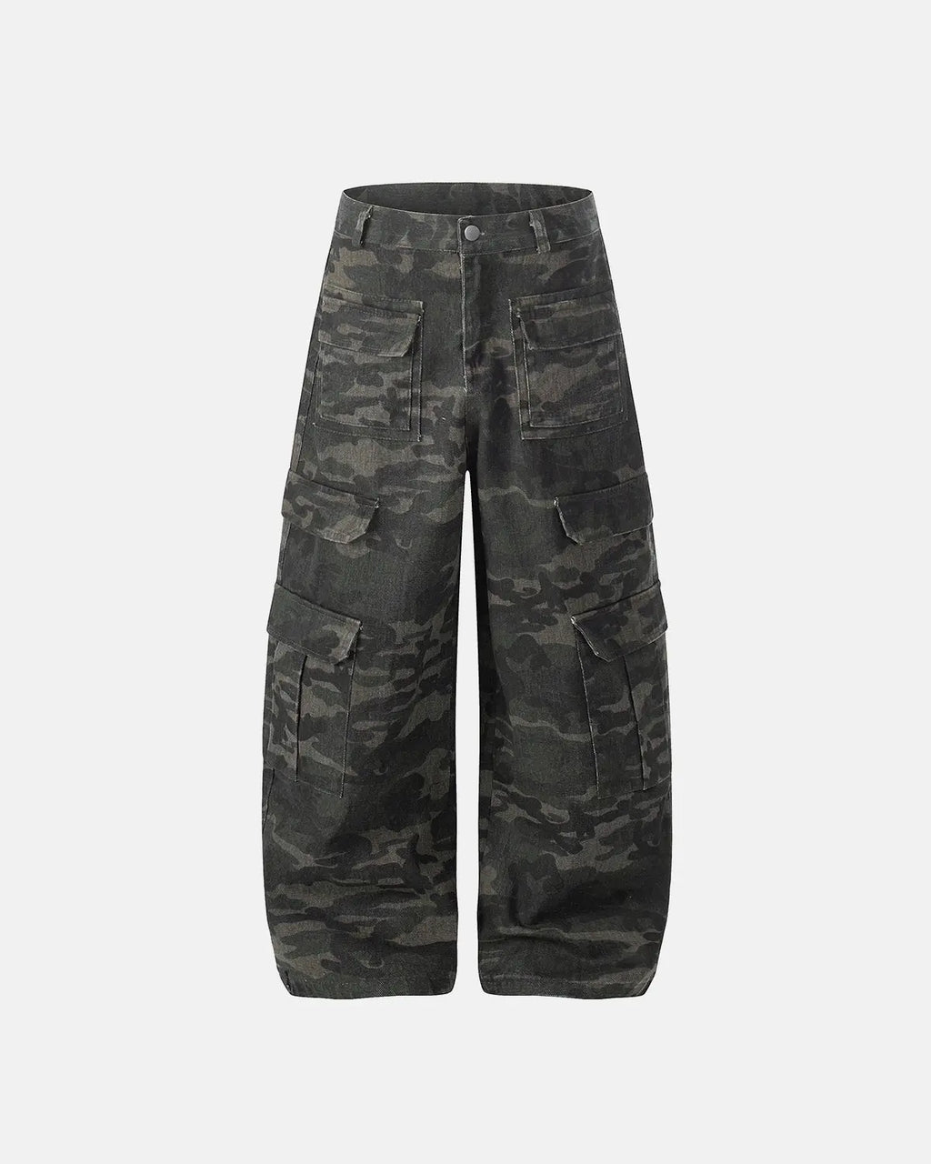 Multi Pockets Camo Cargo Pants | Inflation Streetwear