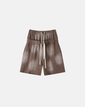 Double Waist Monkey Wash Sweat Shorts | Inflation Streetwear