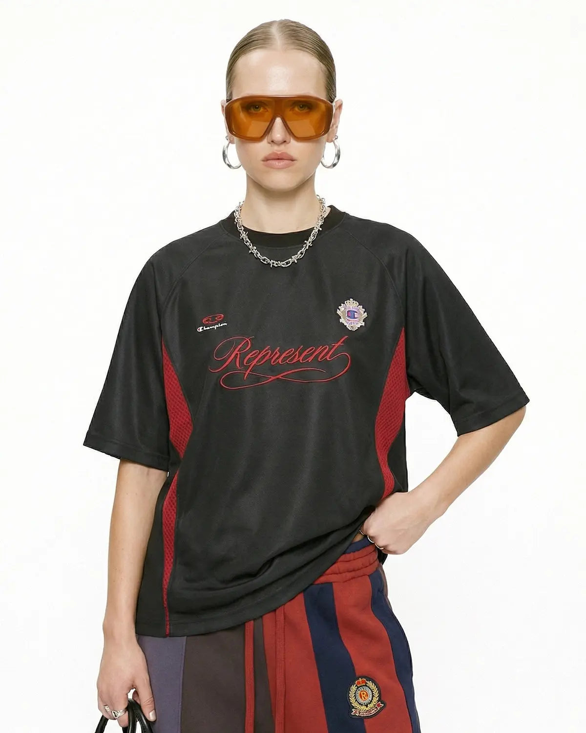Retro Colorblock Football Jersey | Inflation Streetwear
