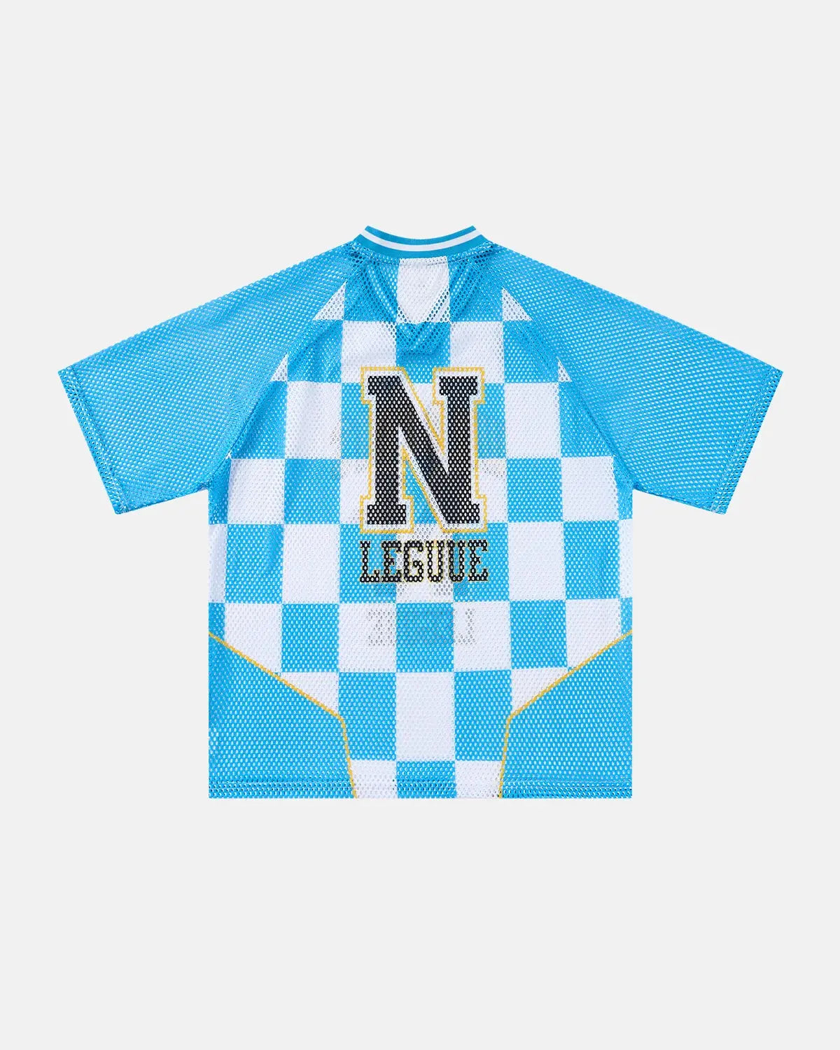 Varsity Checkerboard Mesh Jersey | Inflation Streetwear
