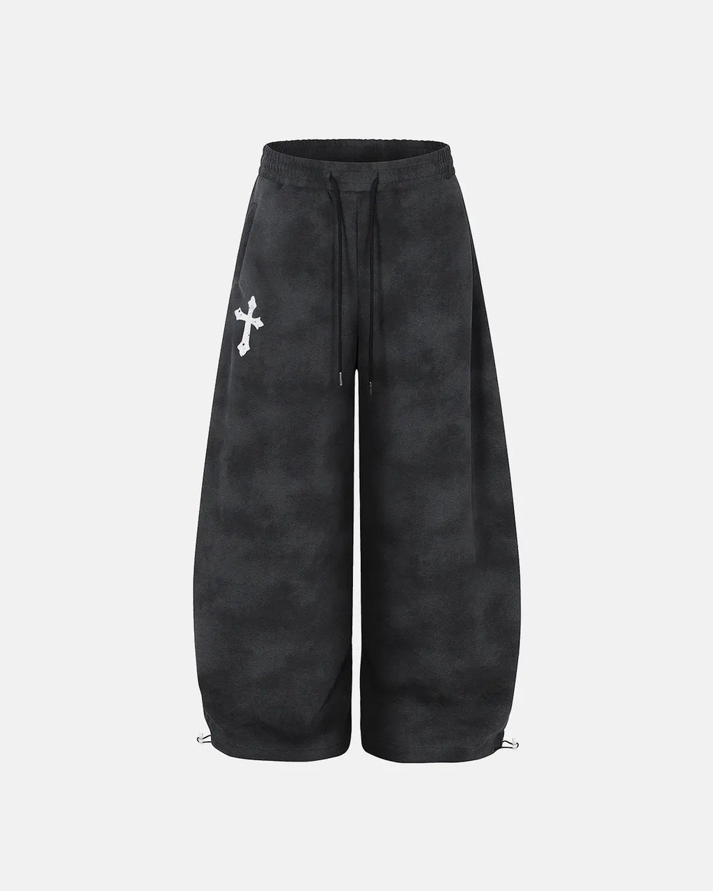 Washed Cross Barrel Sweatpants | Inflation Streetwear