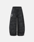 Washed Cross Barrel Sweatpants | Inflation Streetwear