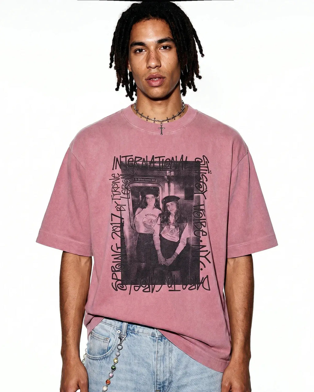 Vintage Graphic Washed Oversized T-Shirt | Inflation Streetwear