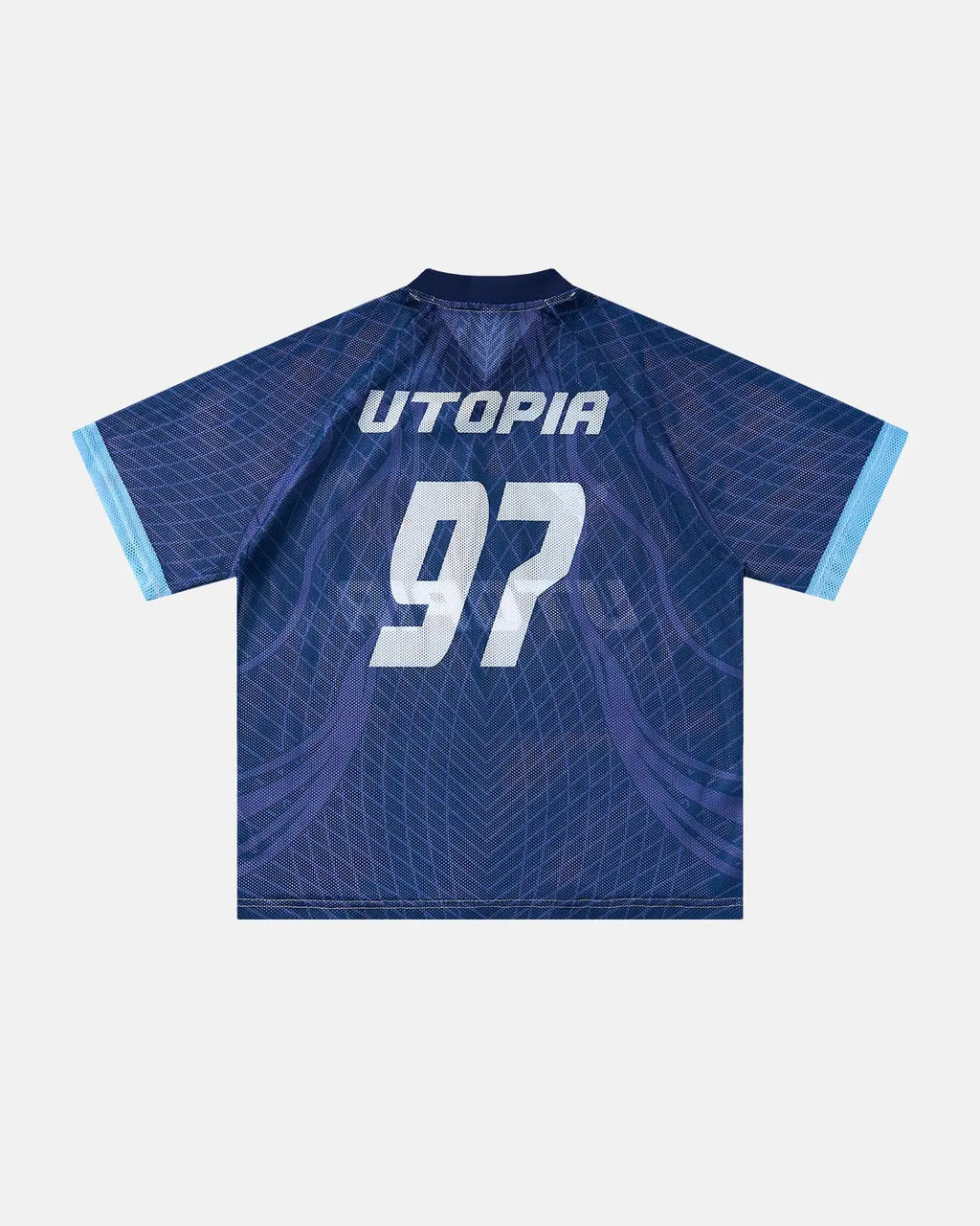 Geometric Pattern Mesh Jersey | Inflation Streetwear