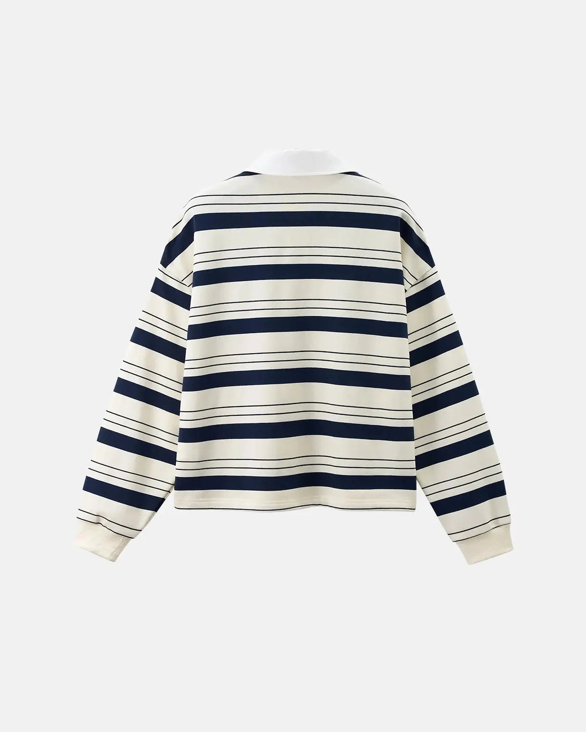 Striped Rugby Polo Shirt | Inflation Streetwear