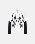 Layered Tribal Graphic Shirt | Inflation Streetwear
