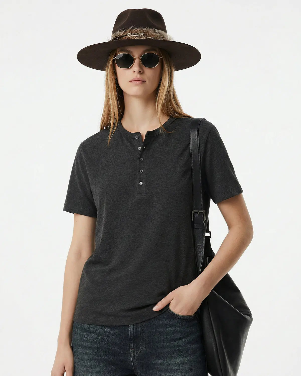 Old Money Relaxed Henley T-Shirt | Inflation Streetwear