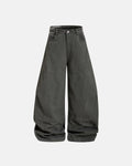 Camo Patchwork Barrel Pants | Inflation Streetwear