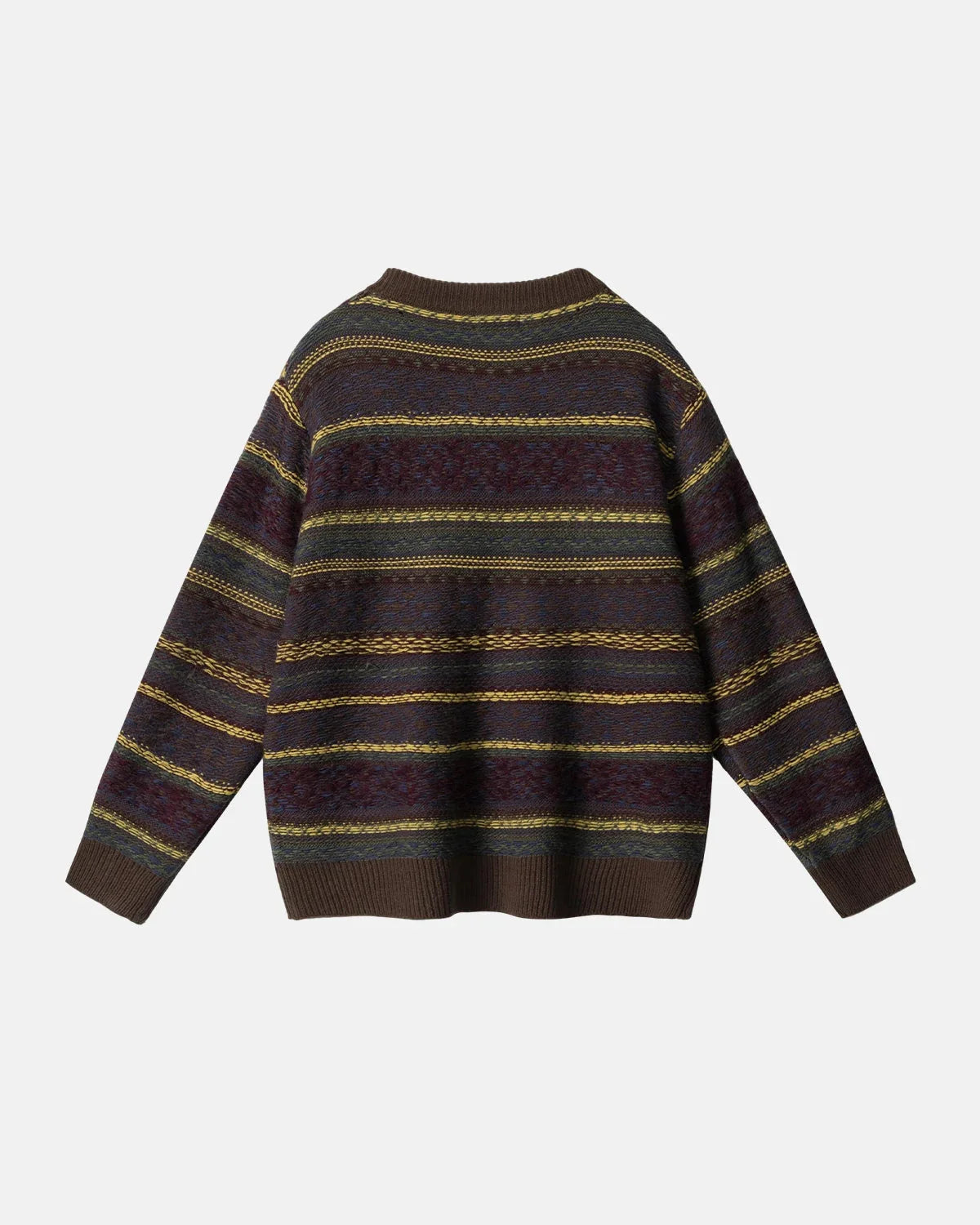 Round Neck Stripe  Jacquard Pullovers | Inflation Streetwear