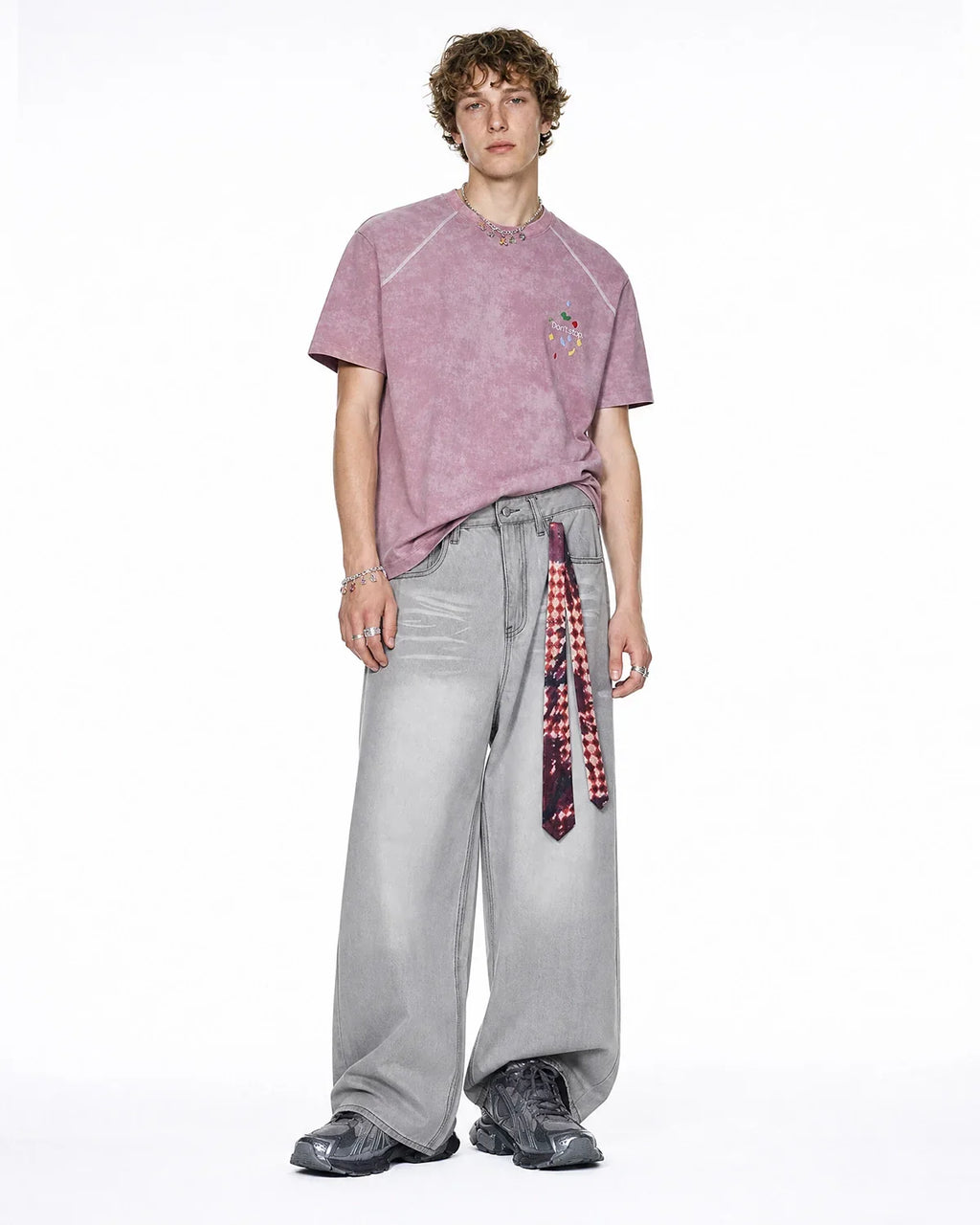 Climbing Graphic Puff Print T-Shirt | Inflation Streetwear