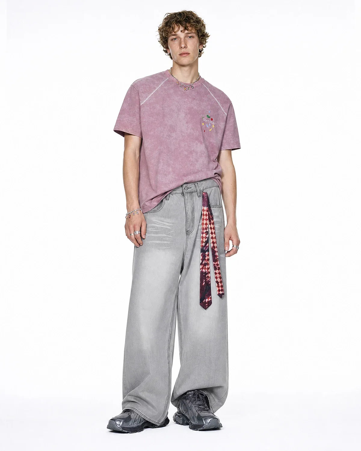 Climbing Graphic Puff Print T-Shirt | Inflation Streetwear