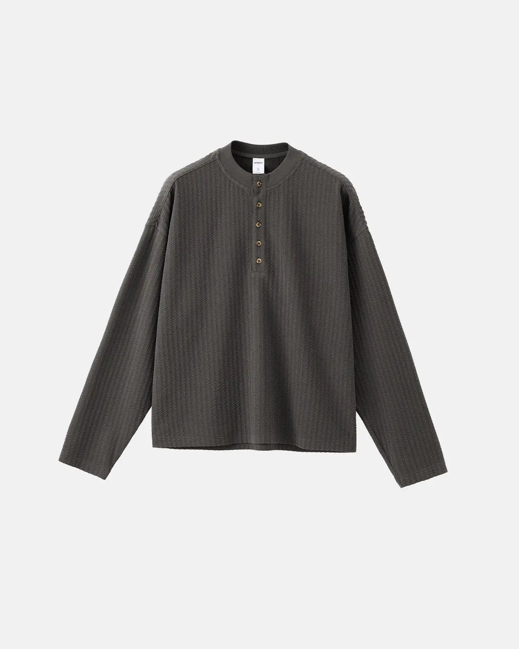 Old Money Style Henley Long Sleeve Tees | Inflation Streetwear