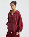 Distressed Acid Wash Double Zip Up Hoodies | Inflation Streetwear