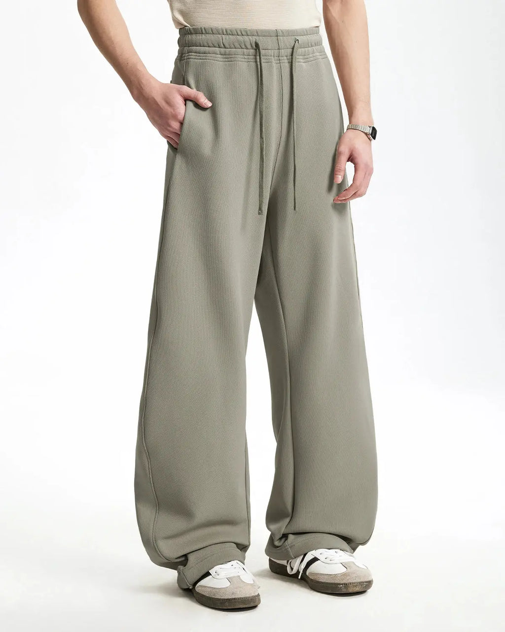 INFLATION Grey Baggy Sweatpants