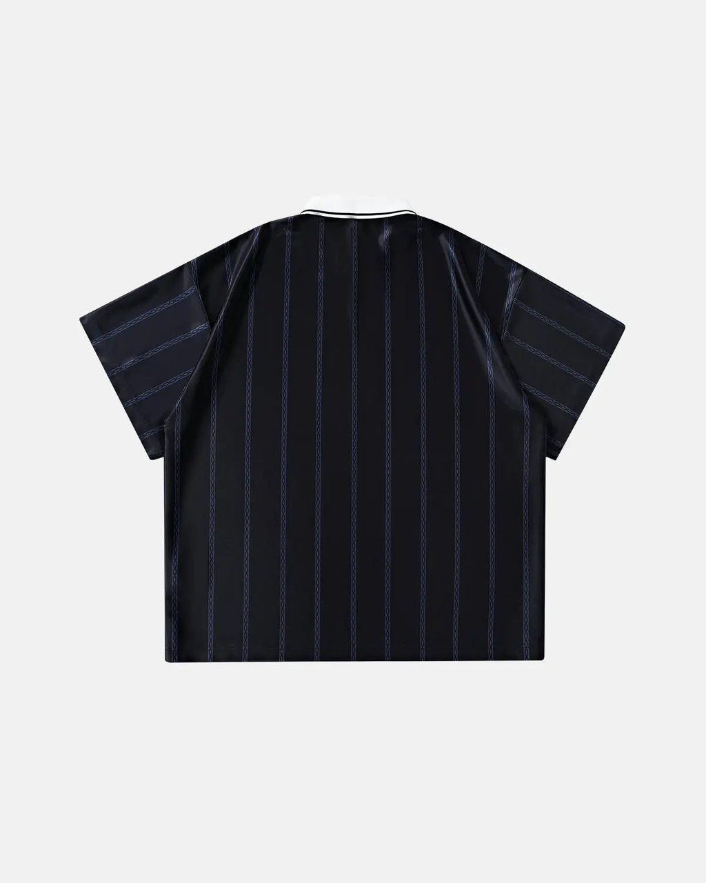 Vintage Striped Polo Jersey | Inflation Streetwear