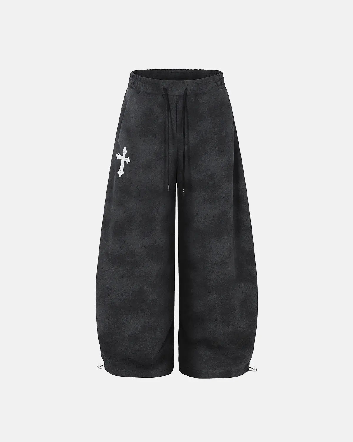 Washed Cross Barrel Sweatpants | Inflation Streetwear