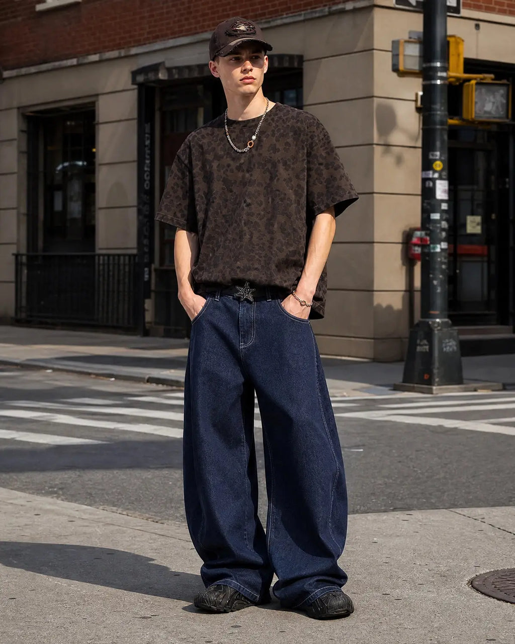 Raw Washed Barrel Jeans | Inflation Streetwear