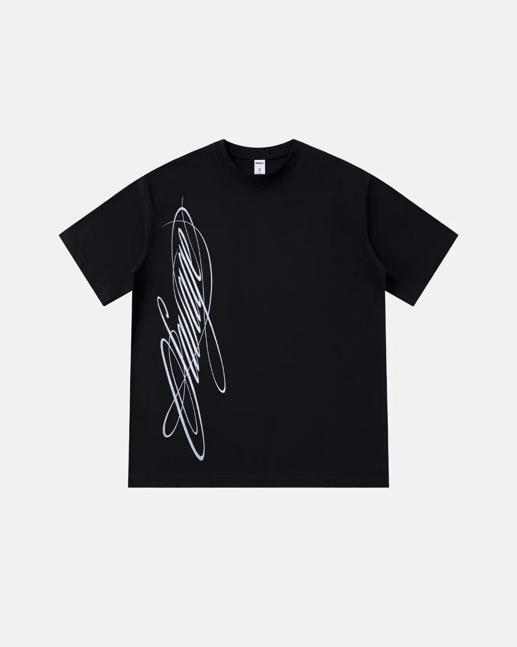 Script Graphic Oversized T-Shirt | Inflation Streetwear