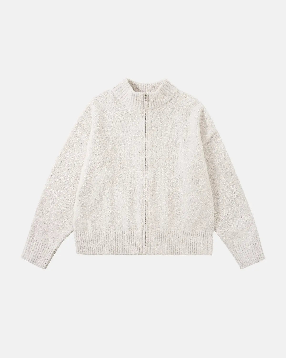 Old Money Style Knitwear Zip Up Sweater | Inflation Streetwear