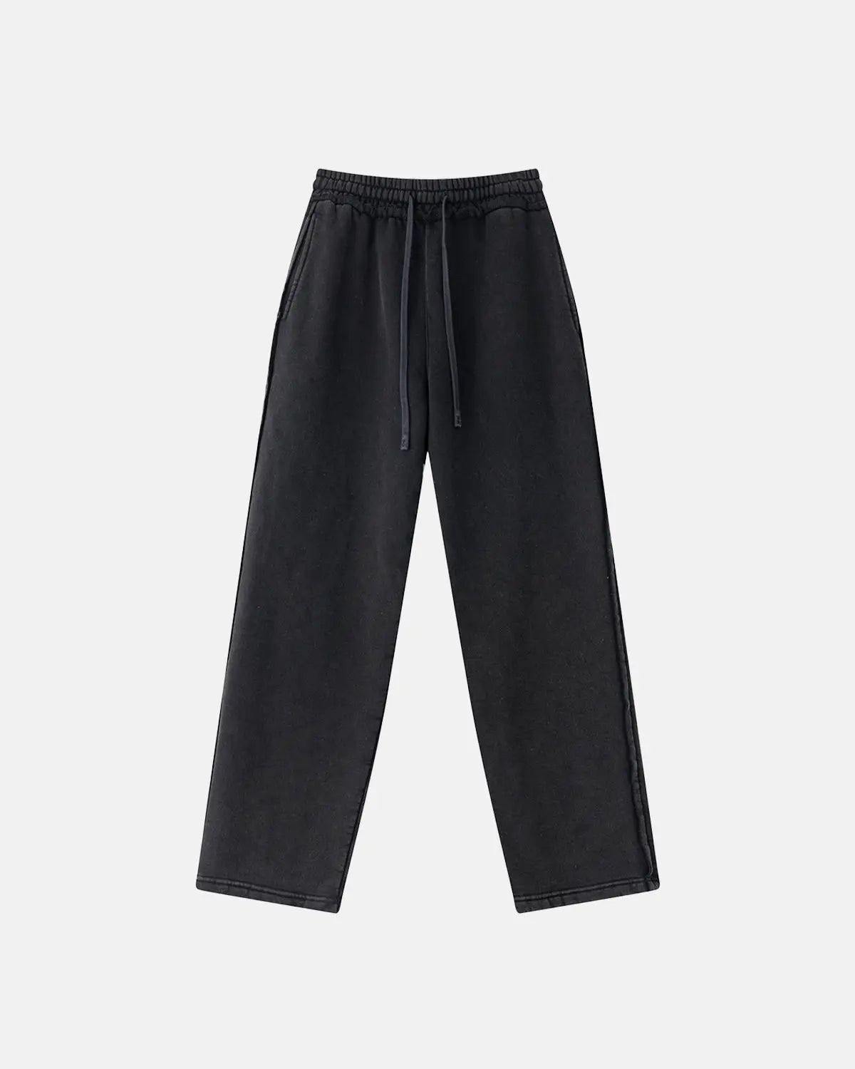 Wash Patchwork Straight Leg Sweatpants | Inflation Streetwear