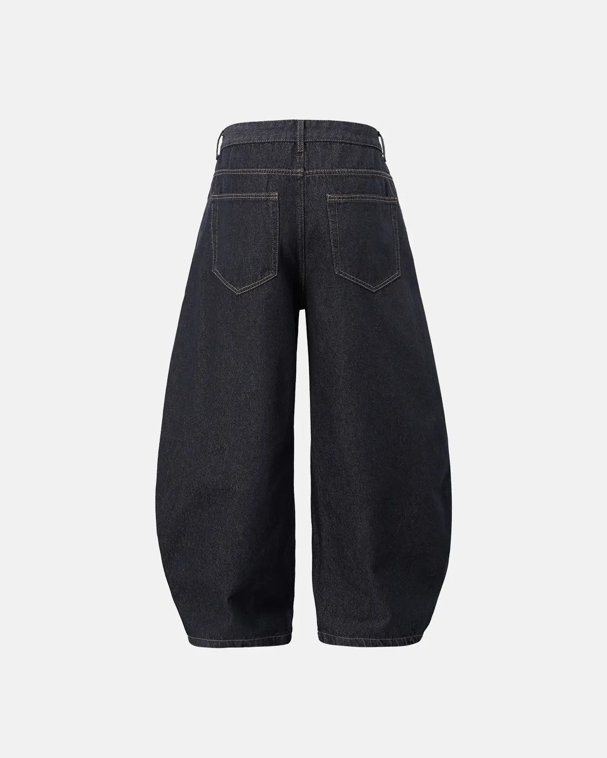 INFLATION Raw Color Barrel Baggy Jeans