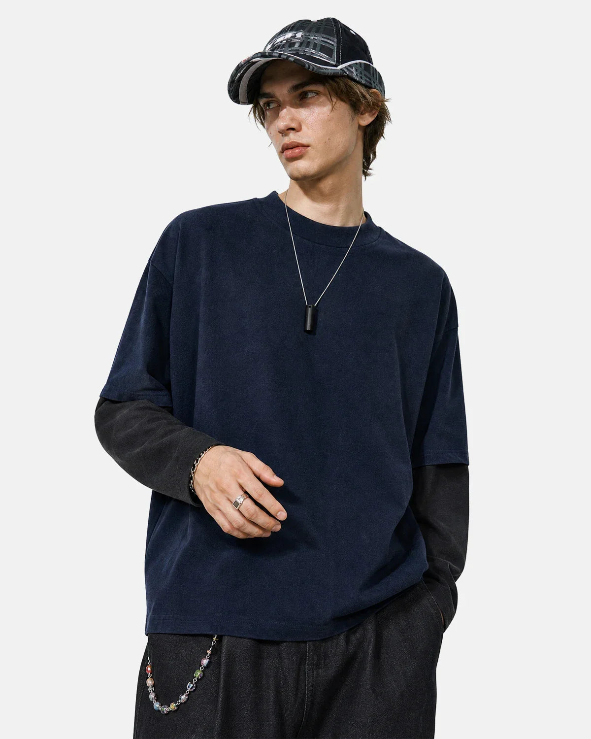 Color Block Long Sleeve Tees | Inflation Streetwear