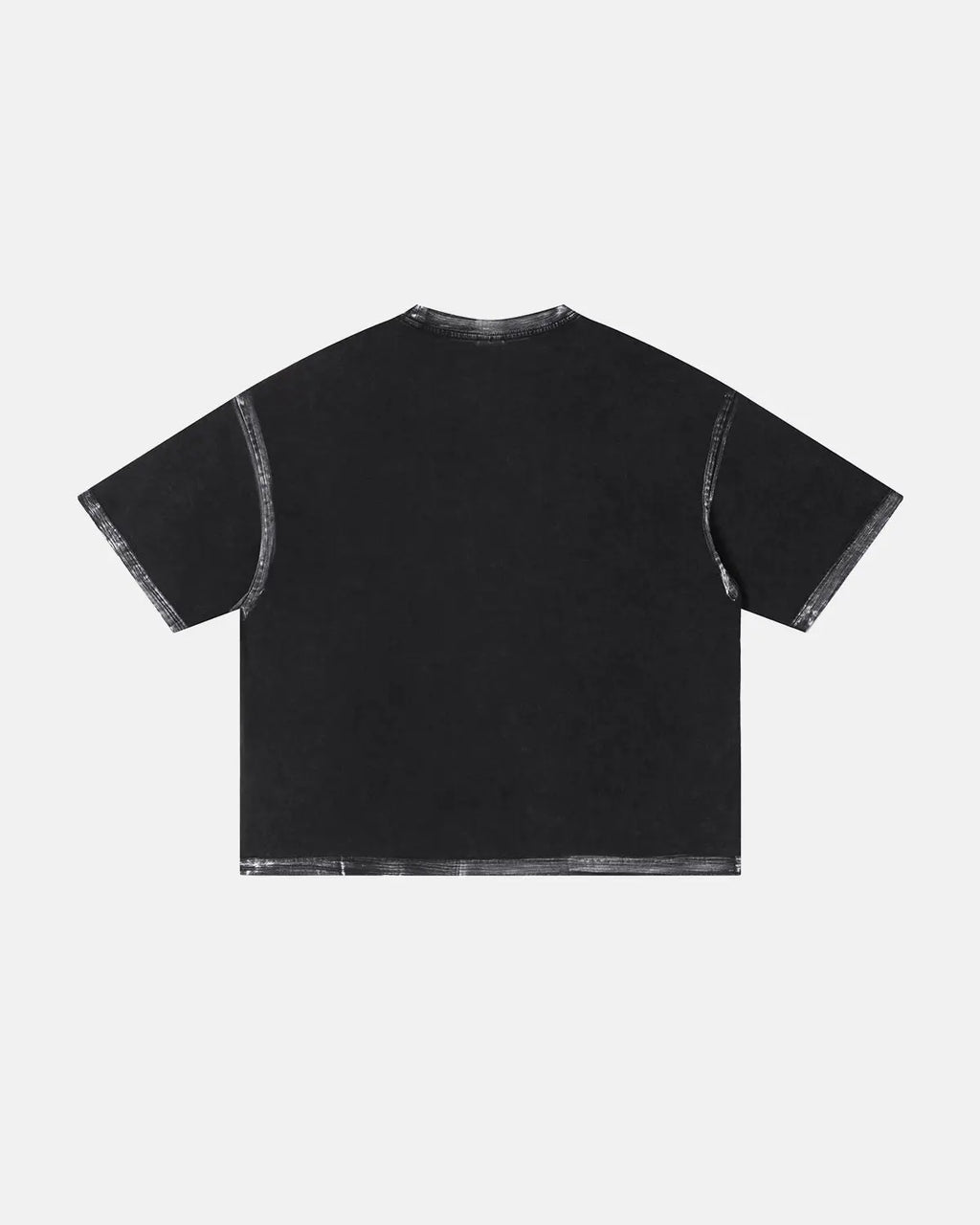 Distressed Painted Graphic Boxy T-Shirt | Inflation Streetwear