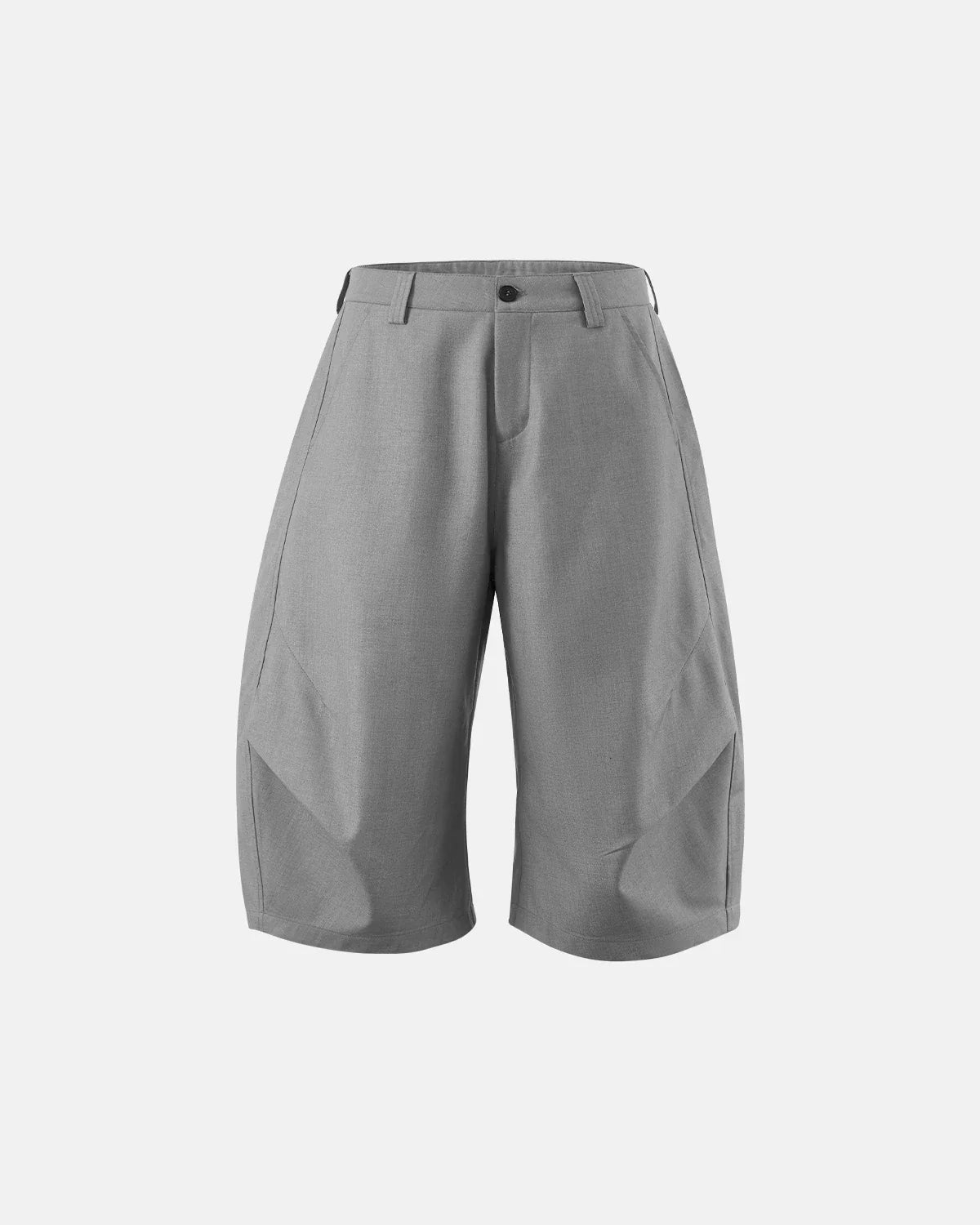 Pleated Barrel Tailored Bermuda Shorts | Inflation Streetwear