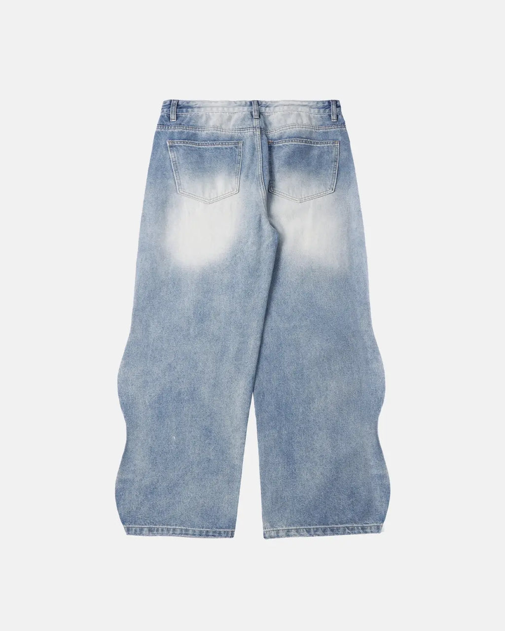 INFLATION Wave Washed Baggy Jeans