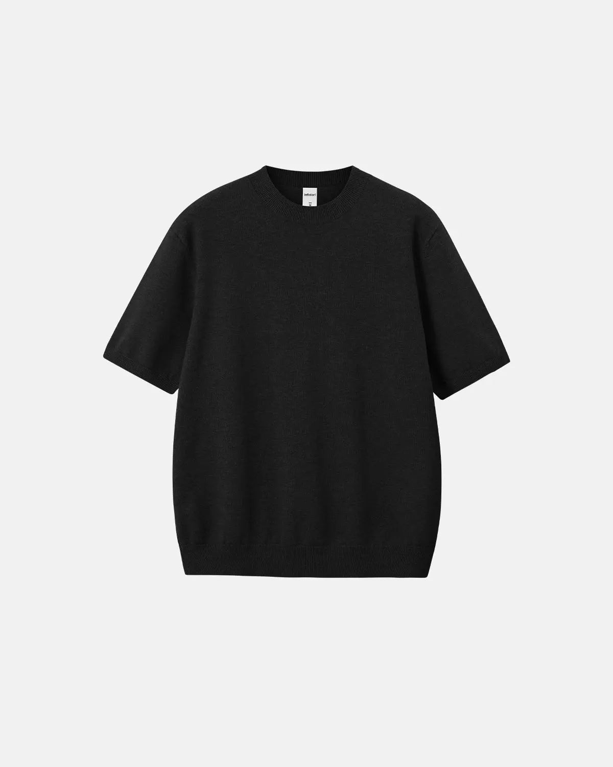 Knitwear Short-sleeved Crewneck Sweater | Inflation Streetwear