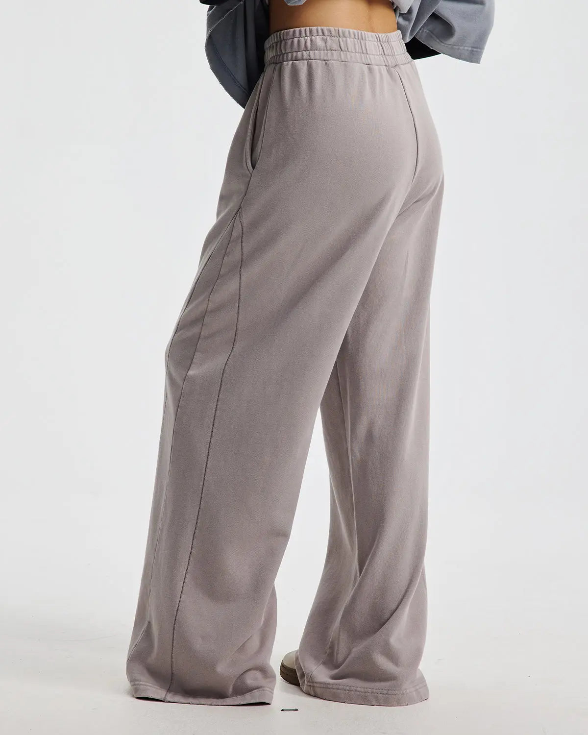 Acid Wash Stitching Straight Leg Sweatpant | Inflation Streetwear