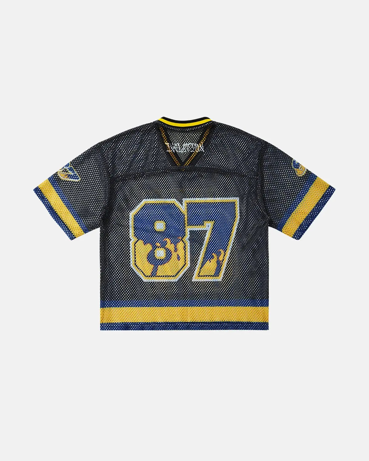 87 Jersey Mesh Print Tee | Inflation Streetwear