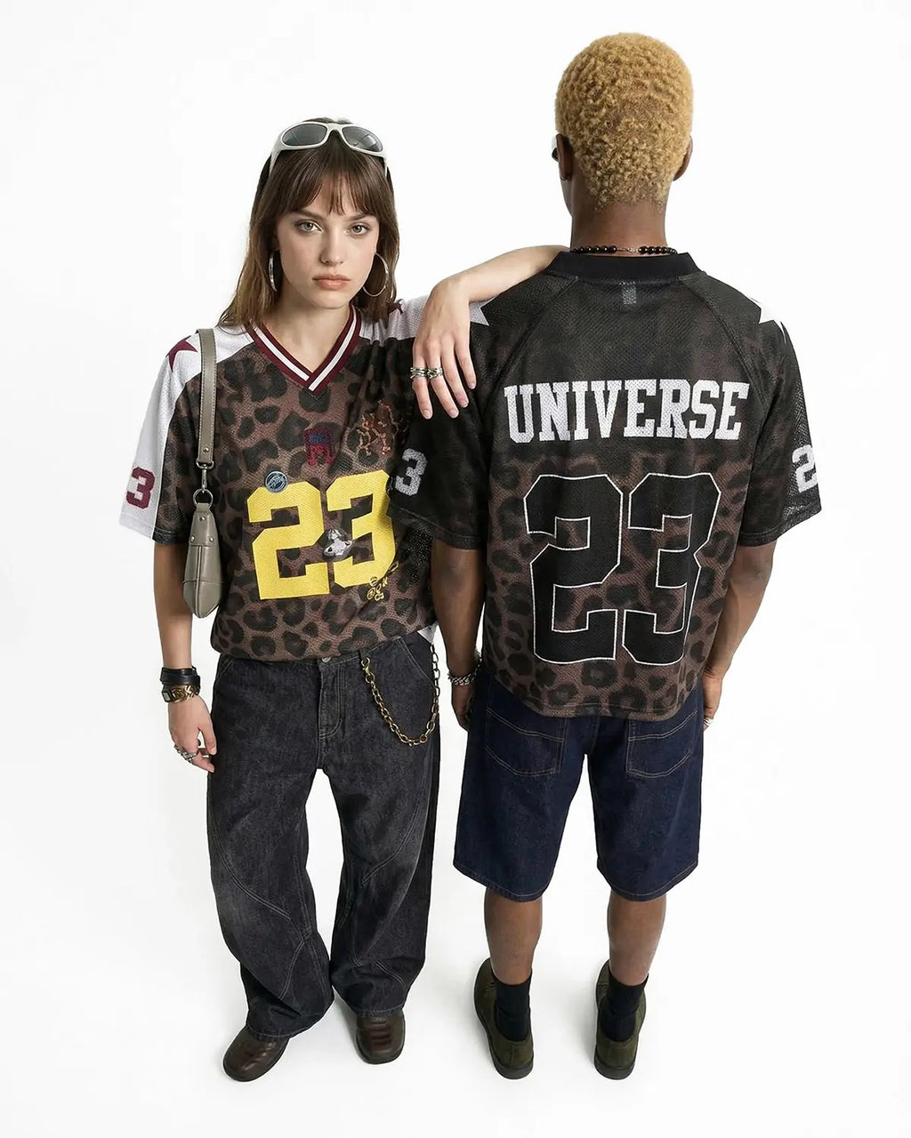 Number 23 Leopard Mesh Jersey | Inflation Streetwear