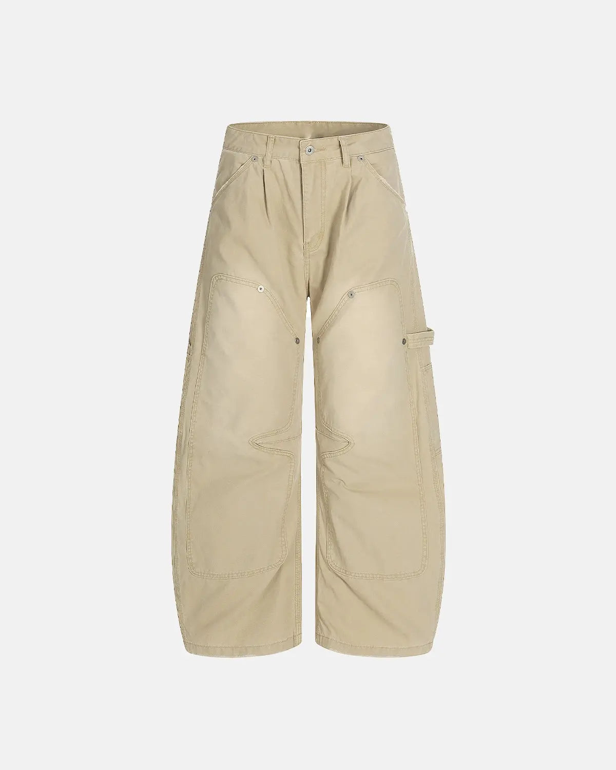 Washed Barrel Cargo Pants | Inflation Streetwear