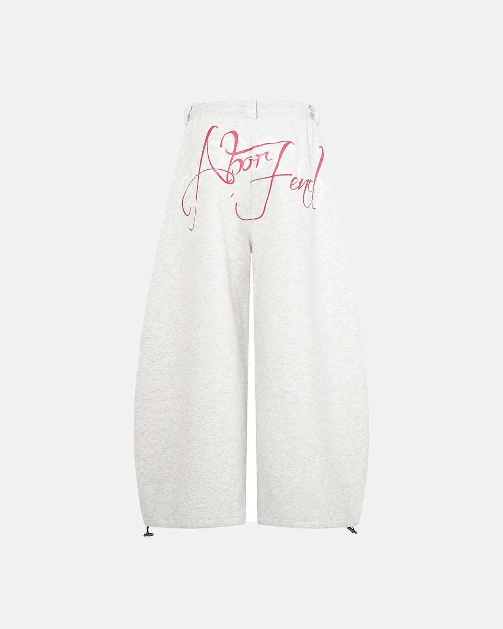 Gothic Script Baggy Sweatpants | Inflation Streetwear