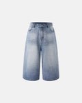 Washed Baggy Longline Jorts | Inflation Streetwear