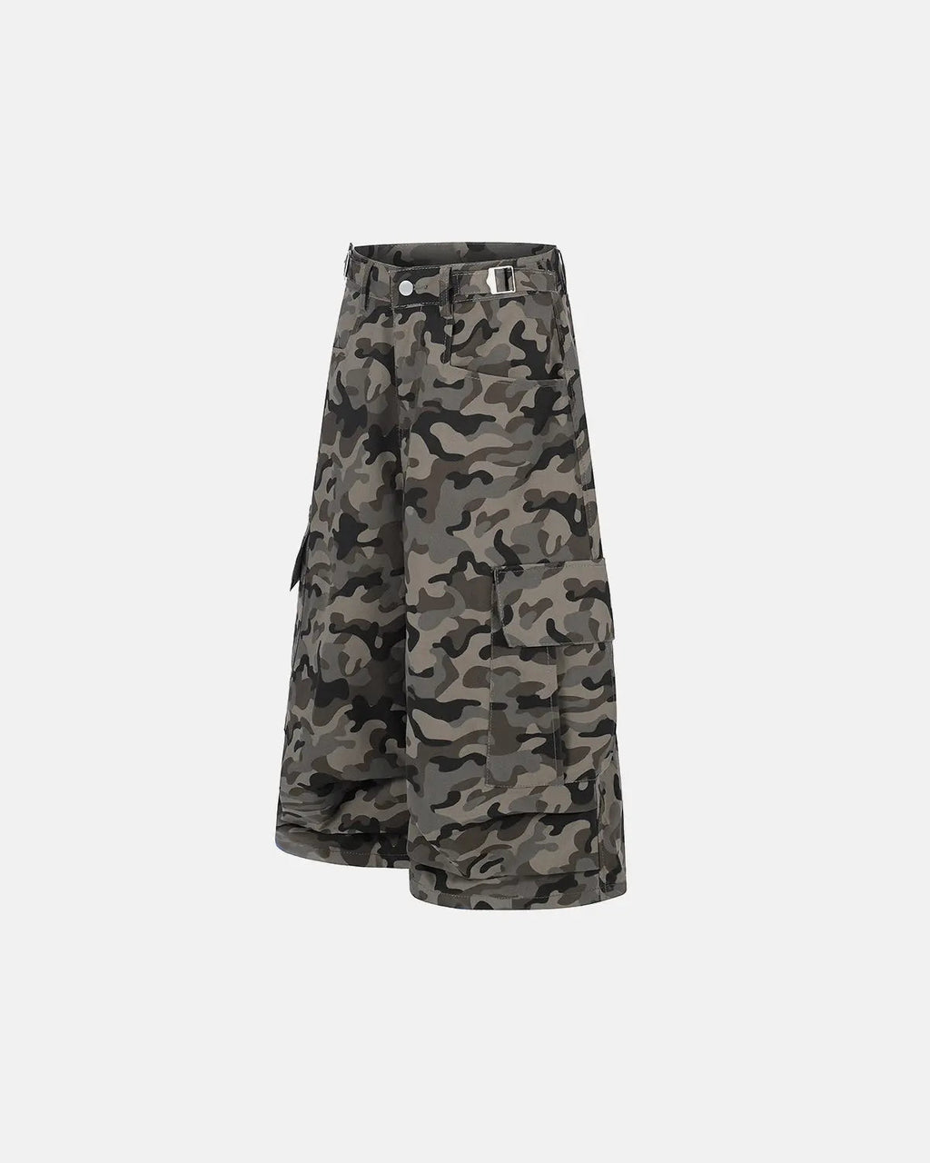 Long Camo Streetwear Shorts | Inflation Streetwear