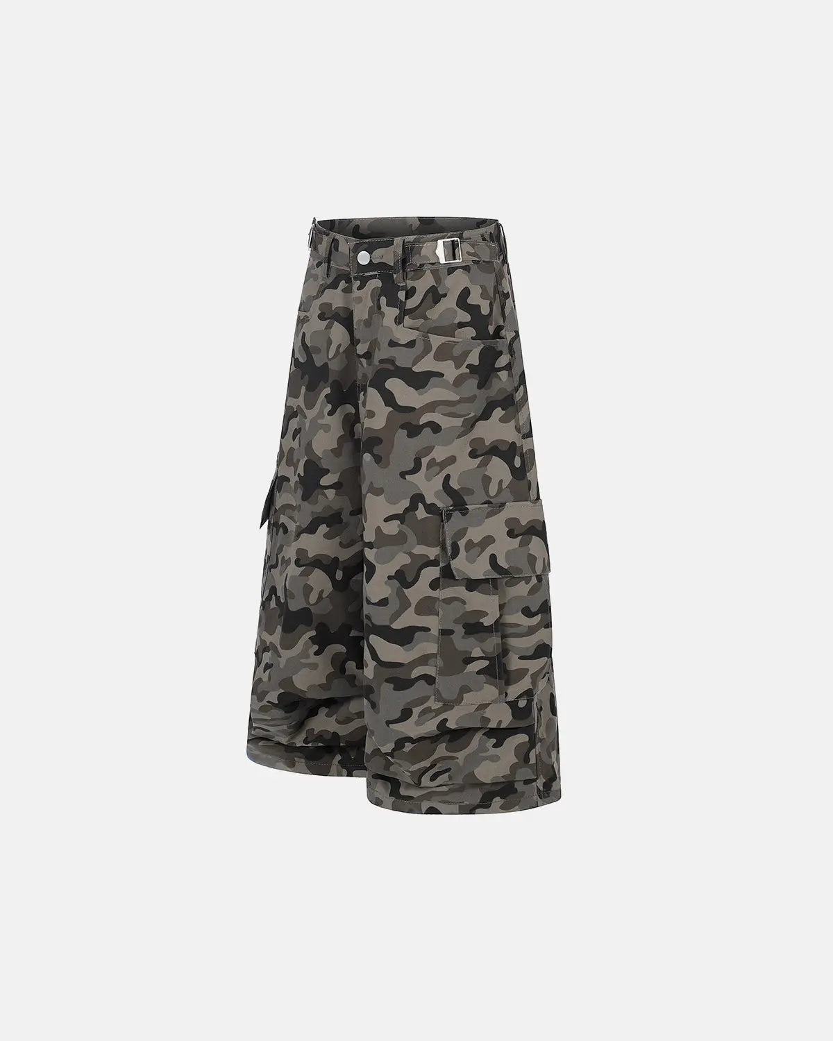 Long Camo Streetwear Shorts | Inflation Streetwear