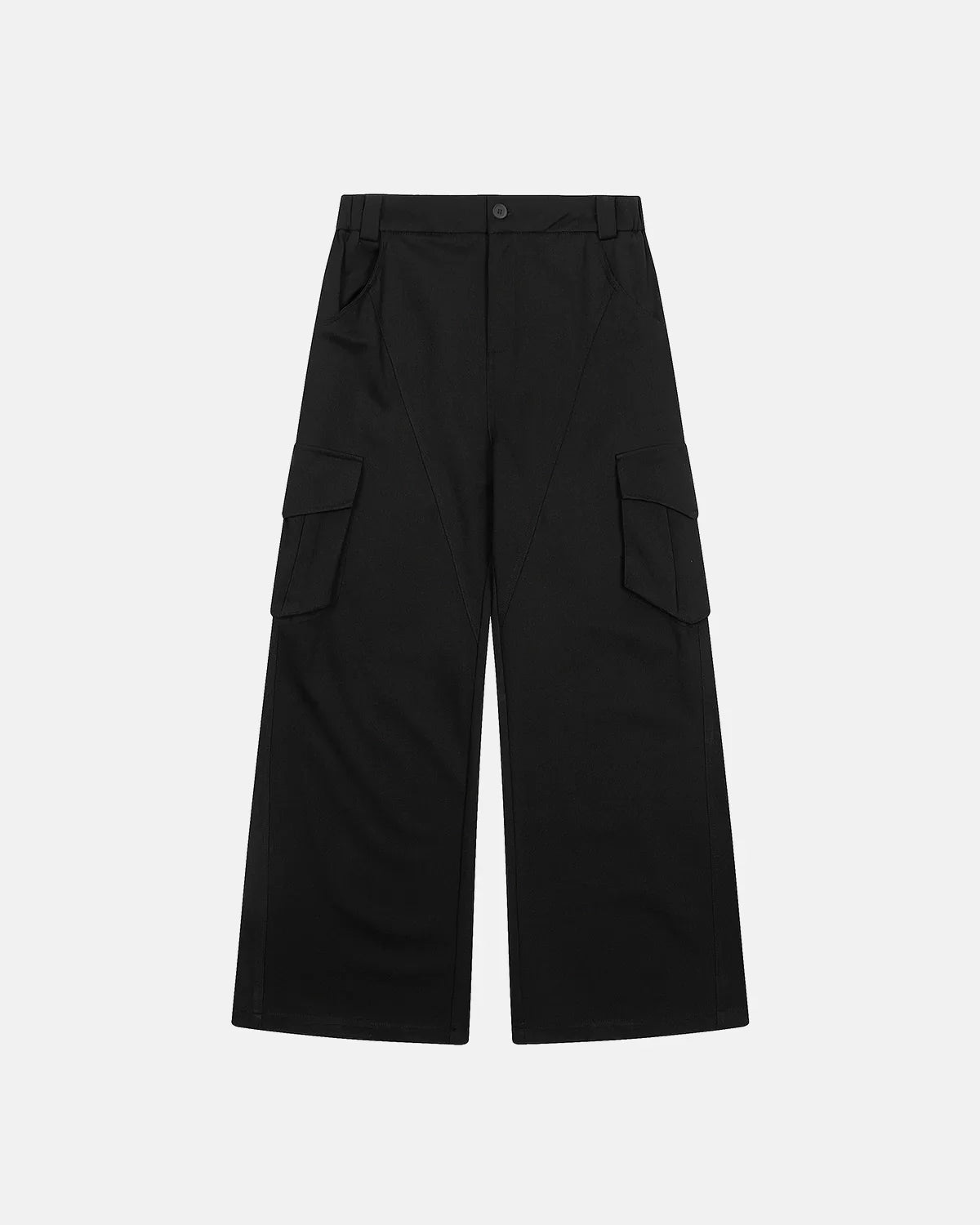 Structured Wide Leg Cargo Pants | Inflation Streetwear